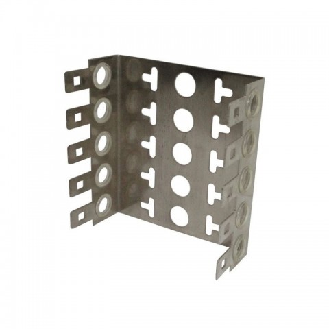 Soporte metalico para regletas de 50 pares