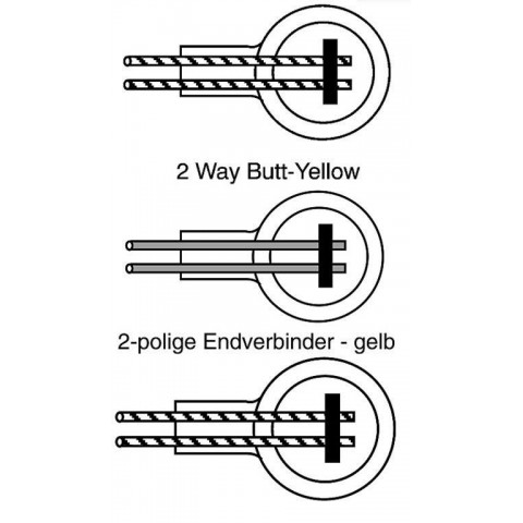 Conector UY2  Cantidad mínima  Bolsa 100 unid