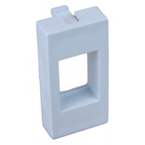 Modulo 45x22 5 SIN VENTANA 1 RJ-45 S/V Keystone-Sy