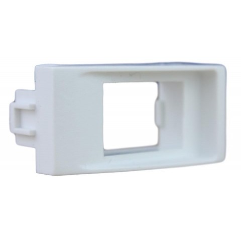 Modulo Ticino MATIX 1 RJ-45 Keystone  Blanco/4