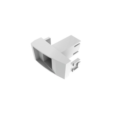 Modulo Ticino Light 1 RJ-45 Snap in Kerpen  Blanco
