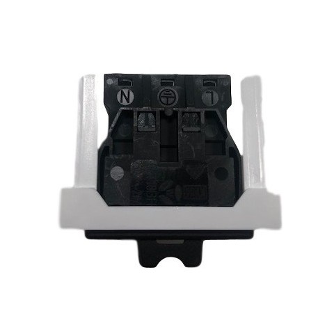 Modulo 45x22 5 para 1 toma rapida Wieland o Wago  