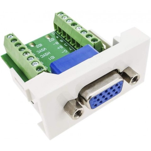 Modulo 45x22 5 con conect  VGA-H  15V   Blanco /4