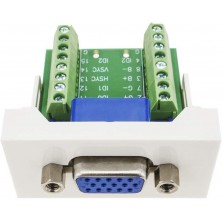 Modulo 45x22 5 con conect  VGA-H  15V   Blanco /4