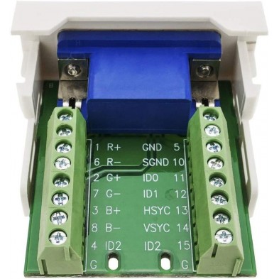 Modulo 45x22 5 con conect  VGA-H  15V   Blanco /4