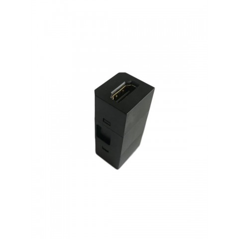 Adaptador HDMI Hembra-Hembra para perfil CIRCULAR