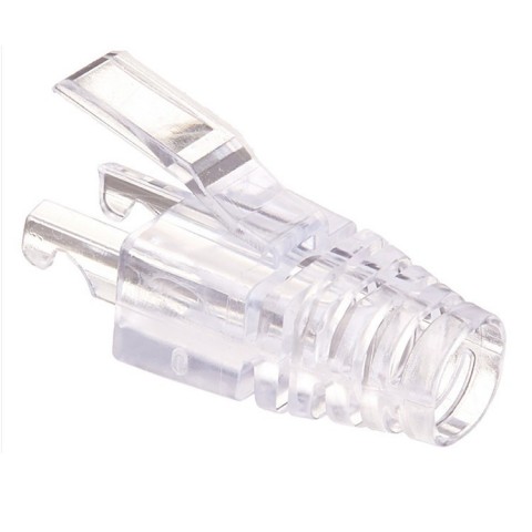 Funda protectora para RJ-45 EZ Transparente. Cantidad minima. Bolsas de 100 unidades.i