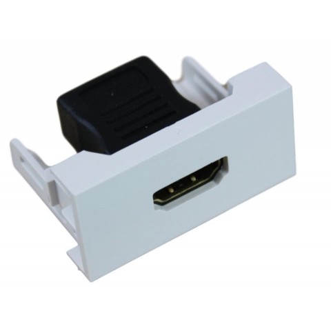Modulo 45x22 5 con HDMI 1 4a H-H 180º RECTO  Blanc