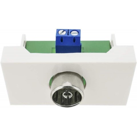 Modulo 45x22 5 con conect  de TV Macho  Blanco /4