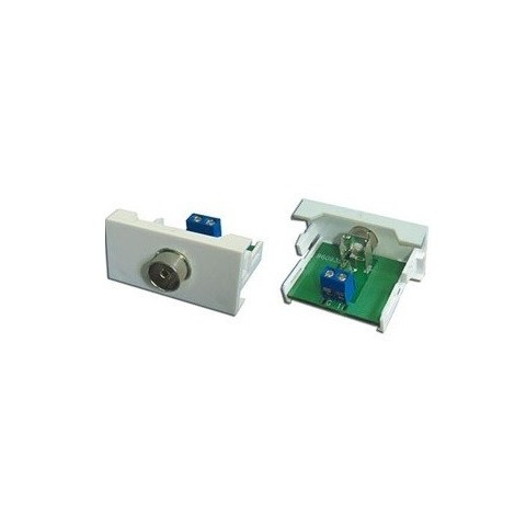 Modulo 45x22 5 con conect  de TV Macho  Blanco /4