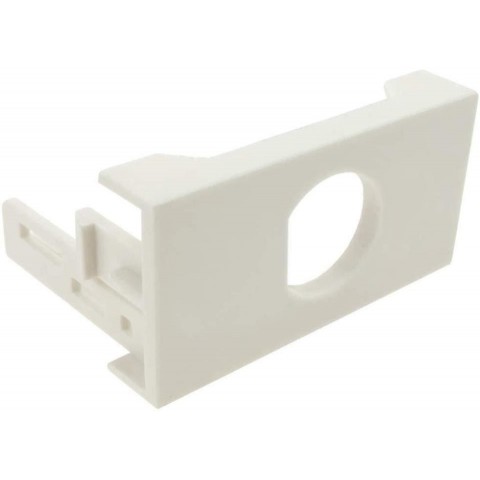 Modulo 45x22 5 para 1 conect BNC  Blanco /4
