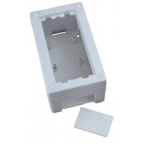 Caja de mecanismos de 1 elemento  Blco/4 