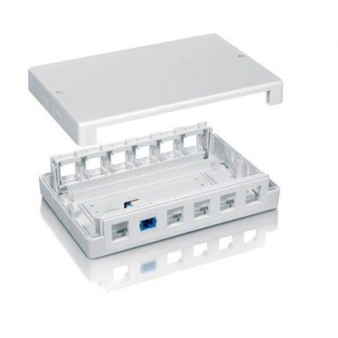 Caja de concentración para 6 o 12 tomas Keystone