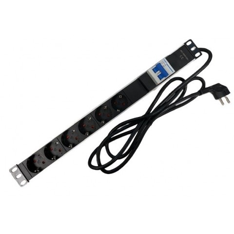 Regletero 19 x1Ux6 shuckos con Magnetotermico  16A