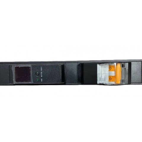 Regletero V. 1U x 24 shuckos+2 Magneto(16A)+ Amperimetro Dig.(32A). Cable RVV 3x4mm2 de 3 metros CETAC 32A