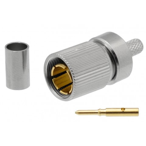 Conector BNC Flex-5 Macho para Crimpar