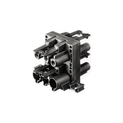 Derivador Wieland tipo H de 1E Macho / 3S Hembras 
