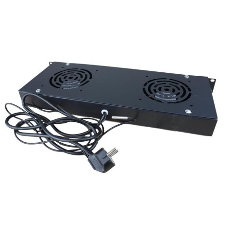 Unidad de Ventilación 19  x 1U con 2 ventiladores