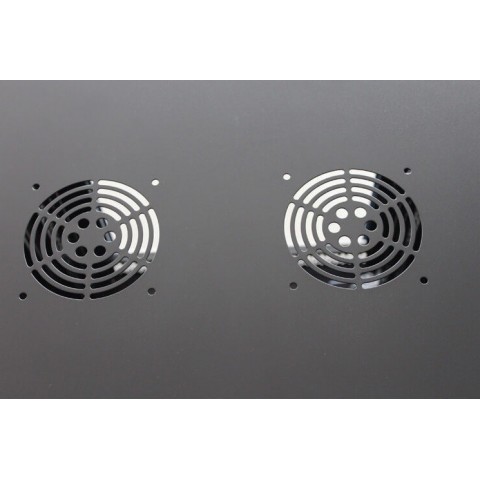 RACK Mural de 19" x 6U x 450. Laterales desmontables. Color Negro