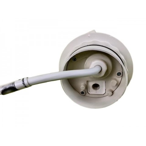 Perfil CIRCULAR para empotrar en mesa con Cargador