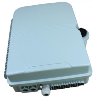 Caja F.O. de Exterior IP-65 CON LLAVE PARA 24 adaptadores SC Simplex