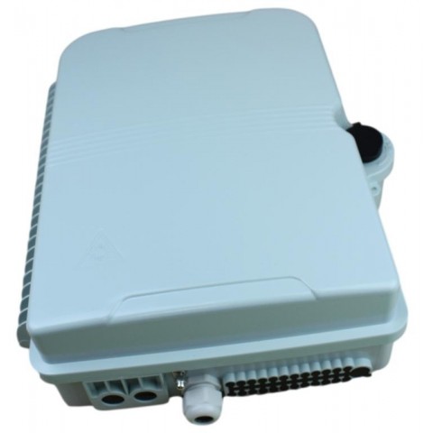 Caja F.O. de Exterior IP-65 CON LLAVE PARA 24 adaptadores SC Simplex