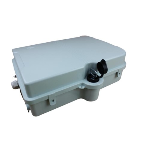 Caja F.O. de Exterior IP-65 CON LLAVE PARA 24 adaptadores SC Simplex