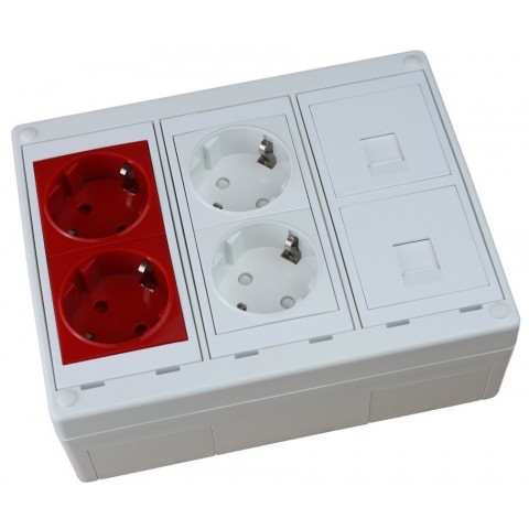 KIT Caja de mecanismos de 3 elementos CON 1 unid  