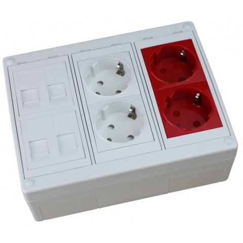 KIT Caja de mecanismos de 3 elementos CON 1 unid  