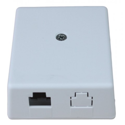Roseta Superficie salida Lateral  Corning  Blanca 