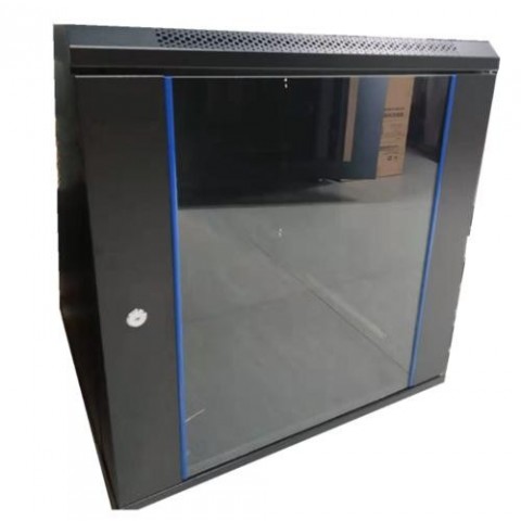 RACK Mural de 19" x 15U x 450. Laterales desmontables. Color Negro