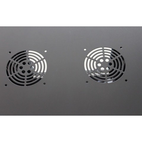 RACK Mural de 19" x 15U x 600. Laterales desmontables. Color Negro