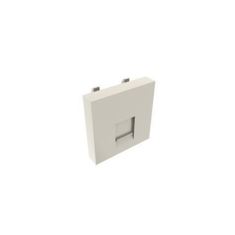 Modulo 45x45 CON VENTANA 1 RJ-45 Systimax-Keystone
