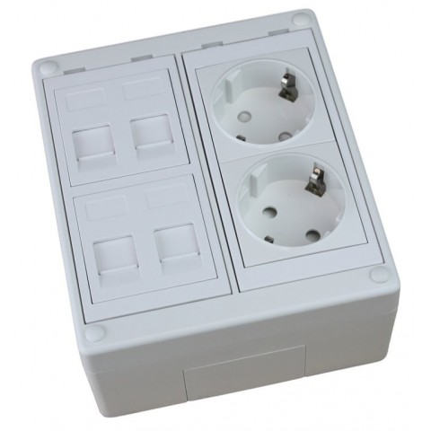KIT Caja de mecanismos de 2 elementos CON 1 unid  