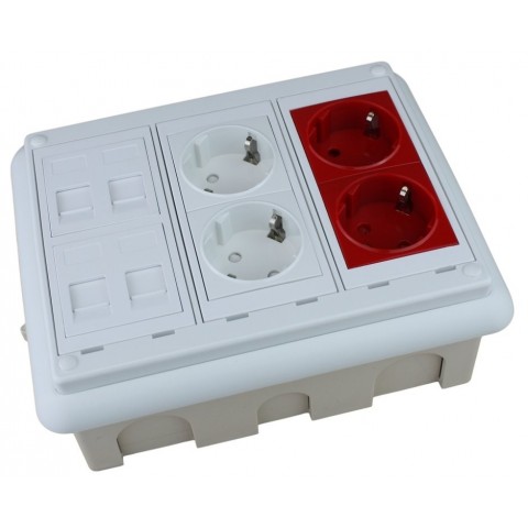 KIT Cubeta de empotrar de 3 elementos CON 1 unid  