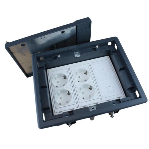 KIT Caja de empotrar en F  suelo CON 2 unid  shuck