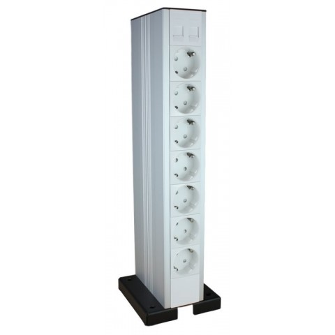 MiniColumna DOBLE plus para 16 mecanismos de 45x45