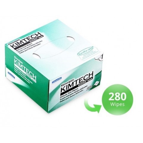 Caja de toallitas limpiadoras de Fibra Optica. 280 unid.