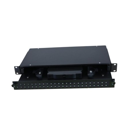 Bandeja 19" Extraíble de F.O. para 24 SC-DUPLEX (Incl. 2 Casetes)