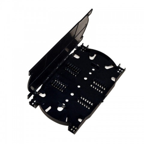 Casete de fusión para 24 F O  con Peines  Negro