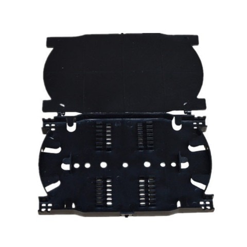 Casete de fusión para 24 F O  con Peines  Negro