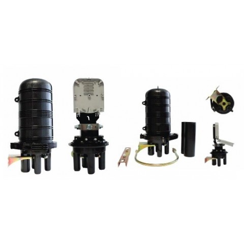 Caja empalme tipo Torpedo IP-68 enterrable F O  pa