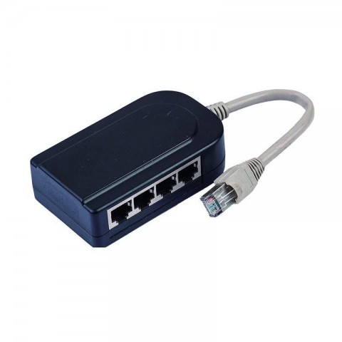 Multiplexor pasivo de 1 entrada - 8 salidas RJ45 C