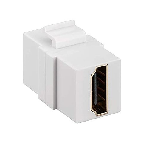 Adaptador Keystone HDMI H-H BLANCO