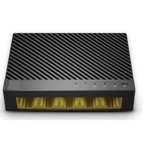 Switch 5 Puertos GIGABIT 10/100/1000 Mbps Sobremes