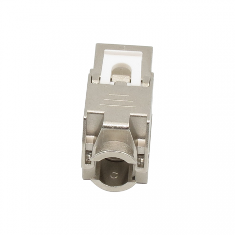 Conector RJ-45 Hembra CAT.6 FTP tipo 3M 180º Keystone (Grimpado sin Herramienta) tipo Tool-less