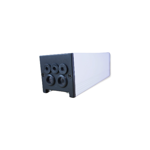 Perfil PLUS para 6 mecanismos de 45x45 útiles