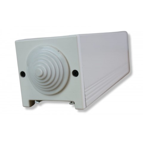 Perfil Sencillo PLUS BLANCO para 5 mecanismos de 45x45