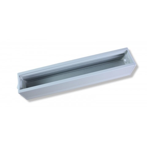 Perfil PLUS BLANCO para 6 mecanismos de 45x45 útiles