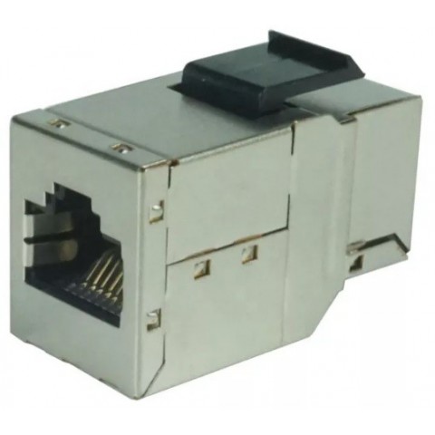 Adaptador RJ-45 H-H CAT6A FTP para panel